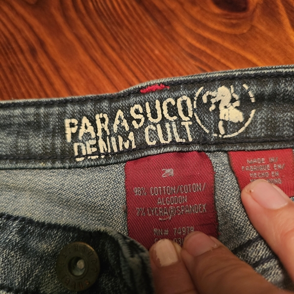 Parasuco Denim Cult Vintage jeans. 1990's. Boot cut. Size 29. Excellent used con - Picture 3 of 8
